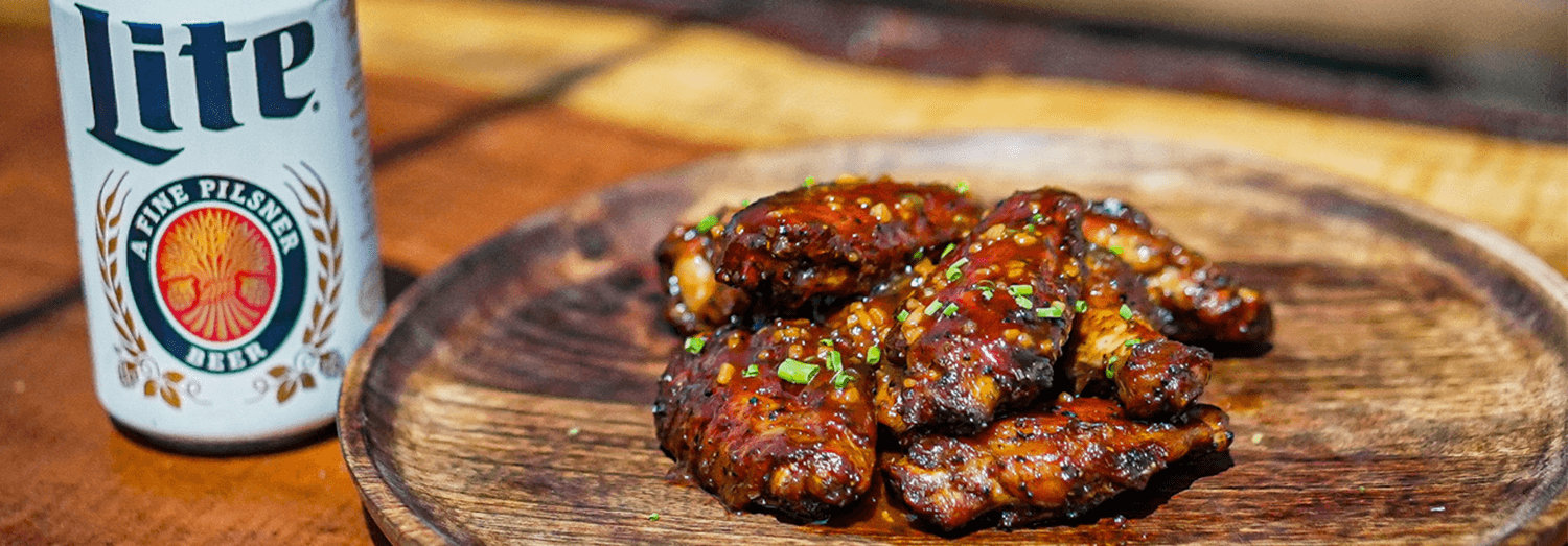 Beer Brined Smoked Chicken Wings